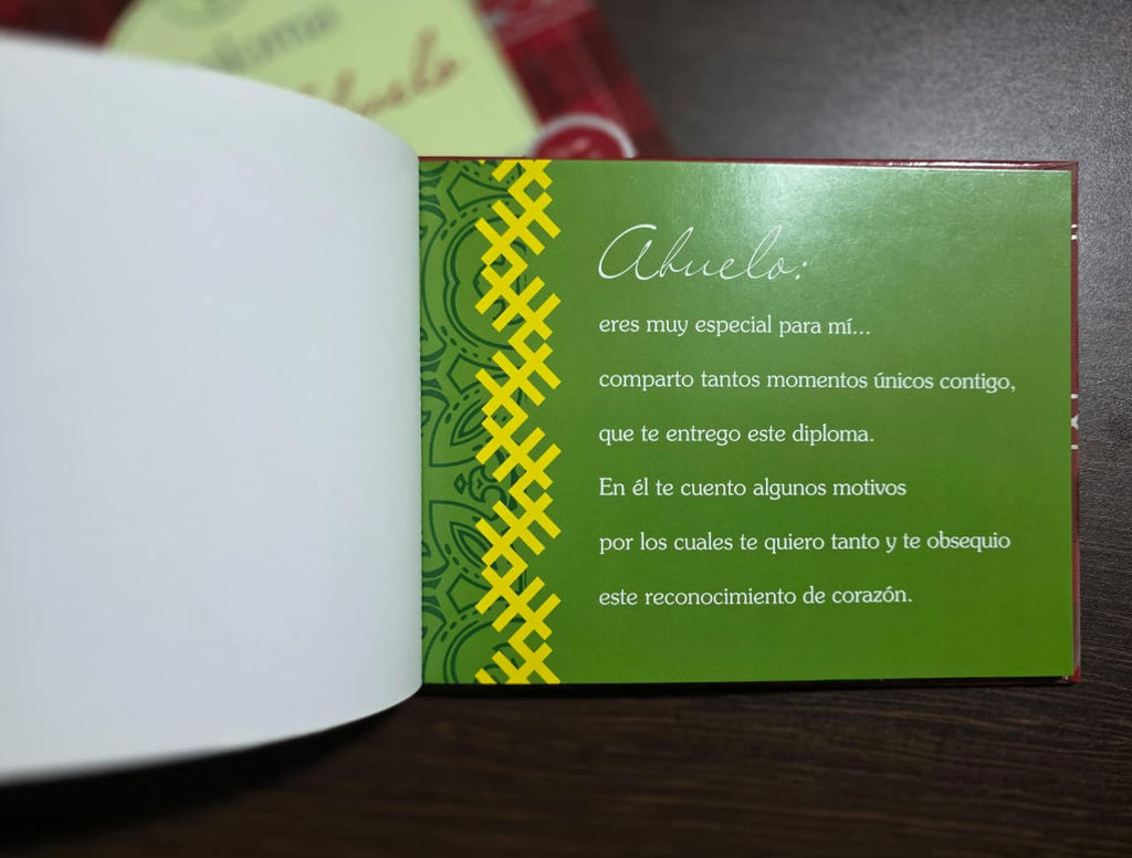 Diploma al mejor abuelo