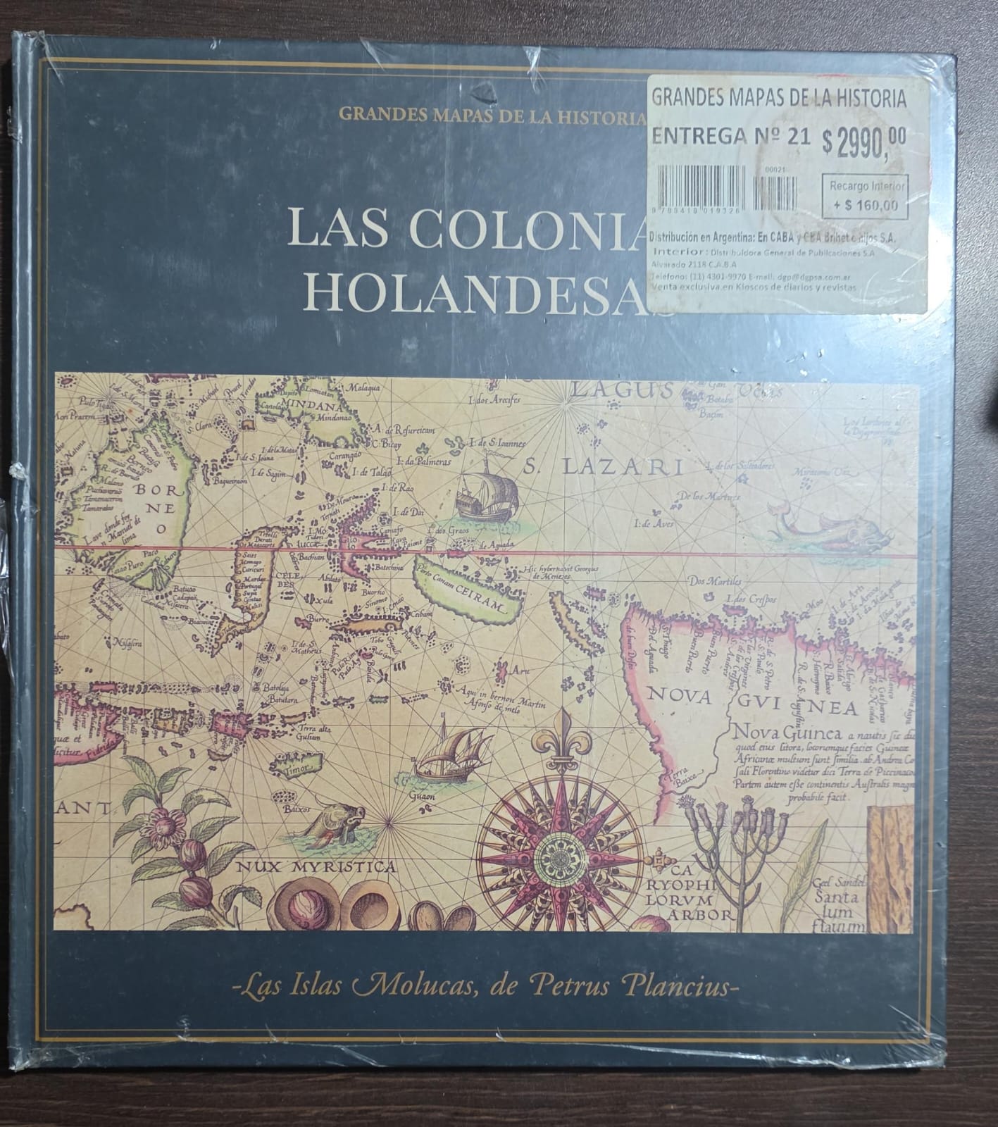 Las colonias holandesas (Libro + Mapa)