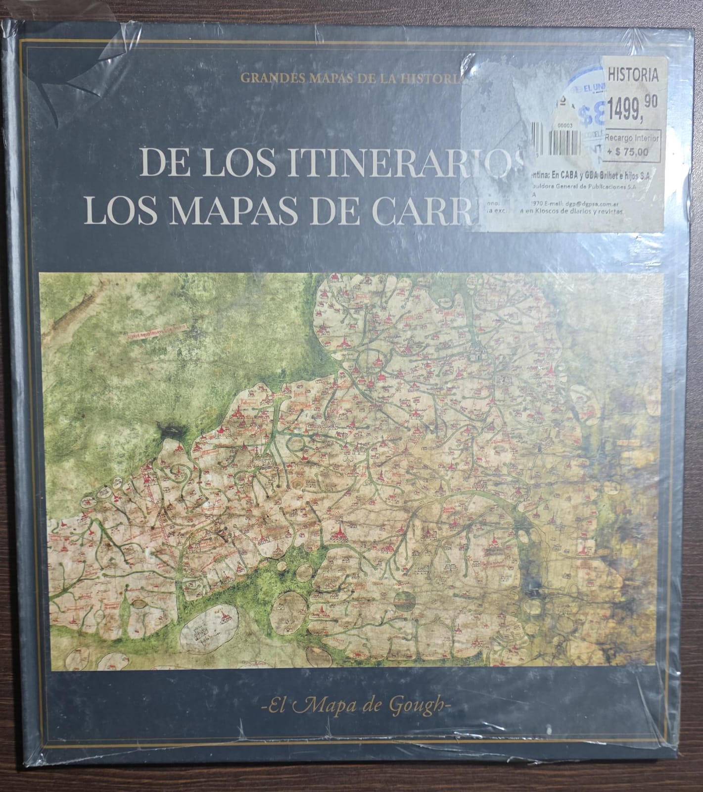 De los itinerarios a los mapas de carreteras (Libro + mapa)