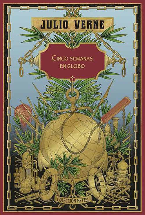 Cinco semanas en el globo - Julio Verne - Hetzel