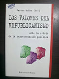 Los valores del republicanismo - Biblioteca nueva
