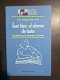 Leer bien al alcance  de todos - Biblioteca nueva