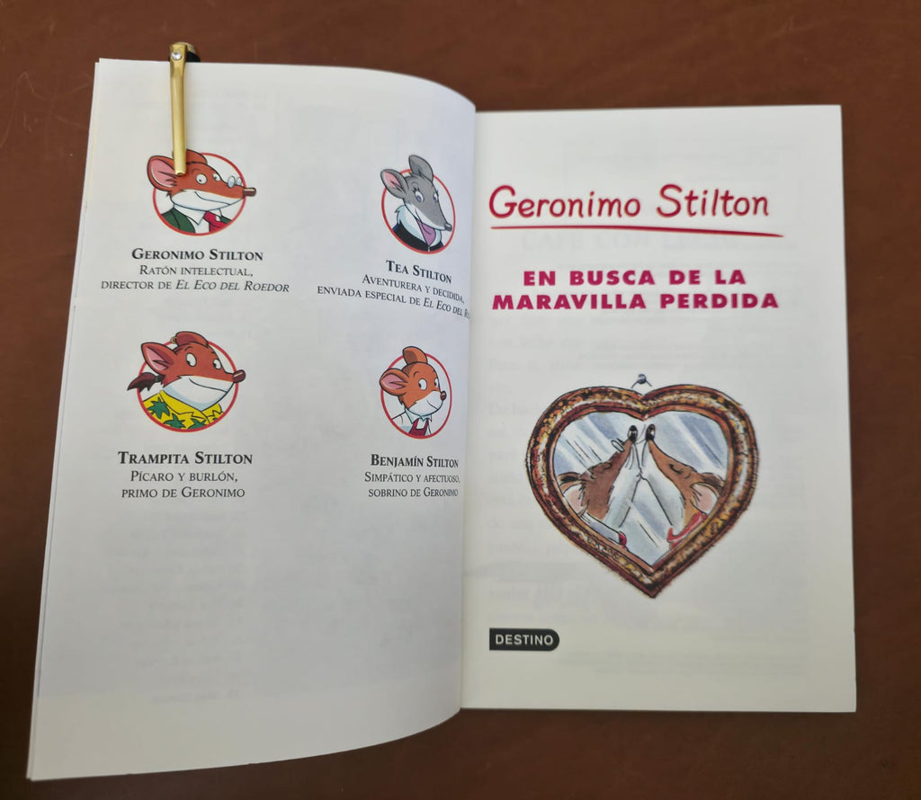 En busca de la maravilla perdida - Gerónimo Stiltom