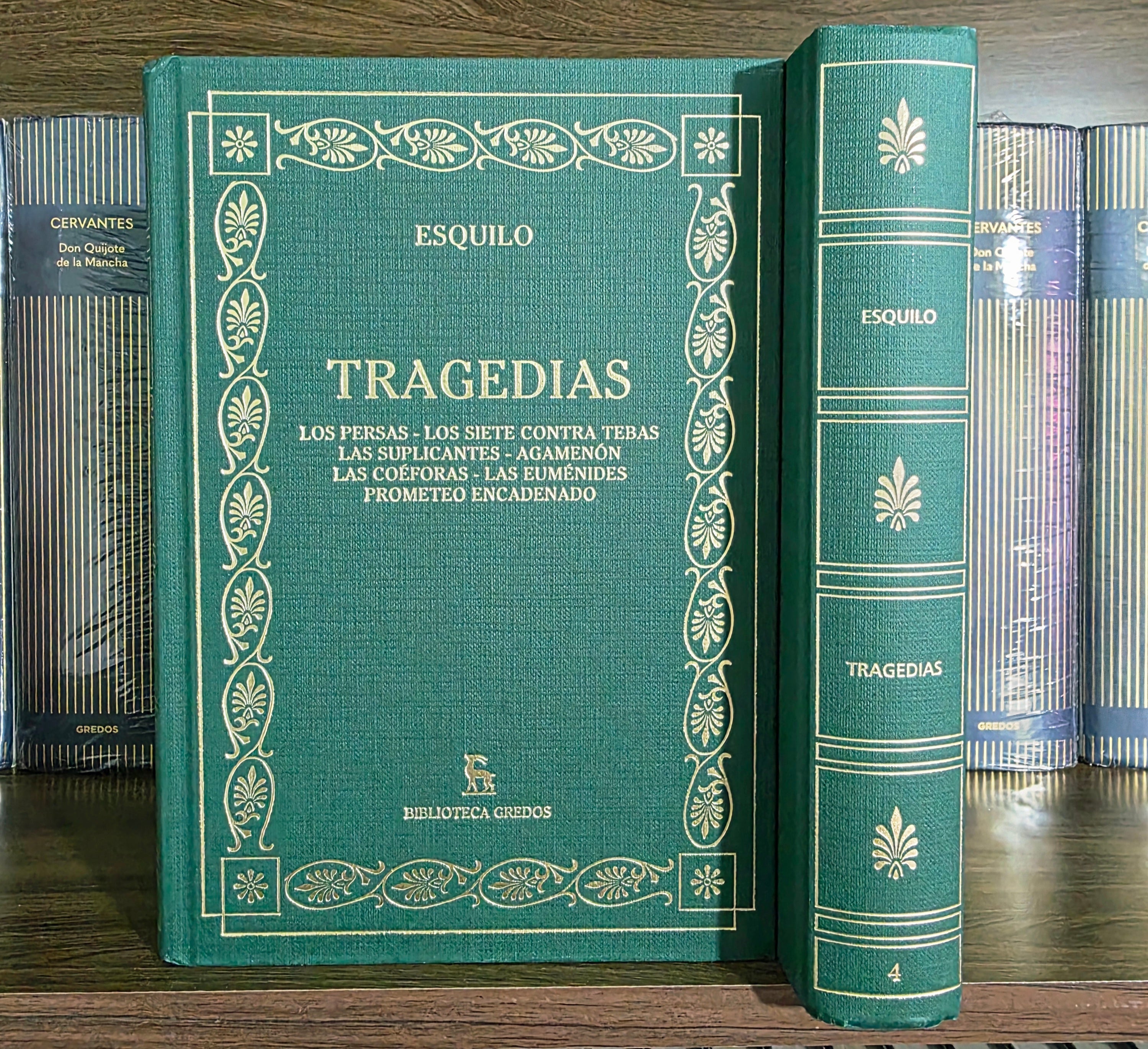 Tragedias-Esquilo. Editorial Gredos